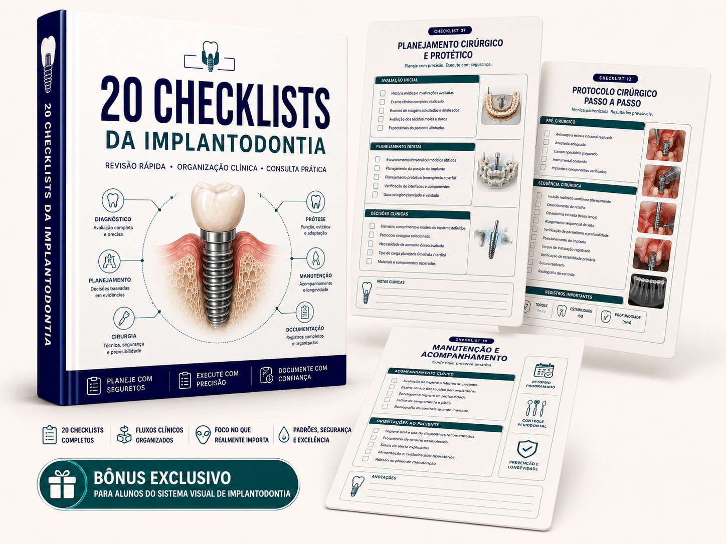 Kit de Checklists da Implantodontia